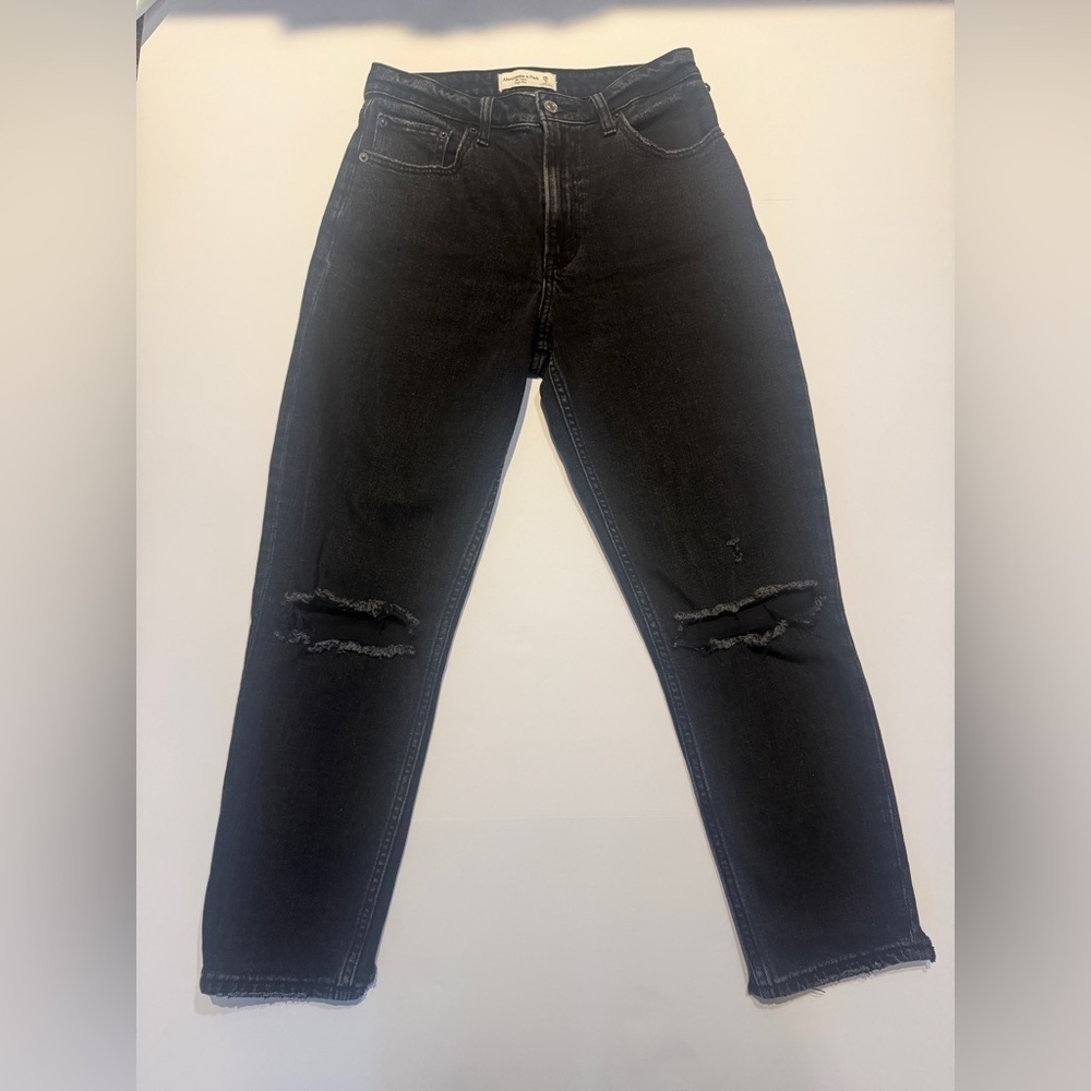 Abercrombie & Fitch Women’s Black Relaxed Jeans